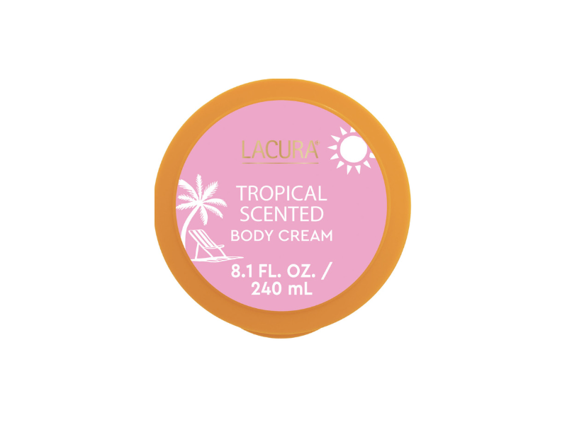 Lacura Body Cream, Tropical Scented, 8.1 fl oz/240 mL