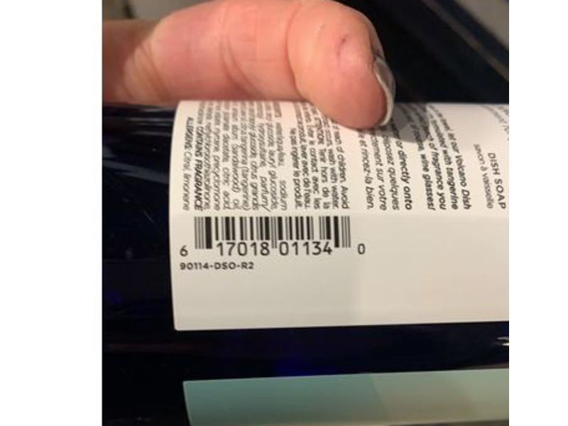 Capri Blue Dish Soap, Volcano, 16.5 fl oz/488 mL