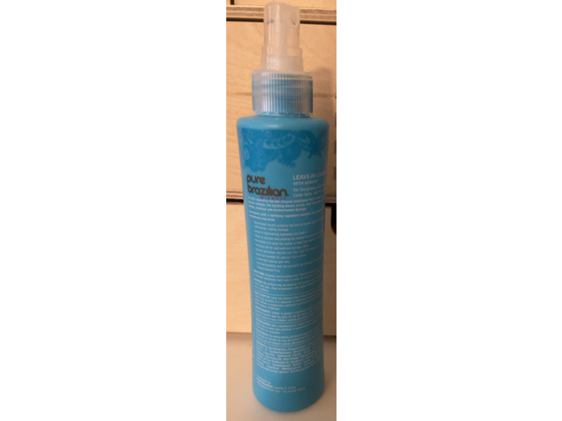 Pure Brazilian Miracle Leave - In Conditioner, Keratin, 6.78 fl oz/200 mL