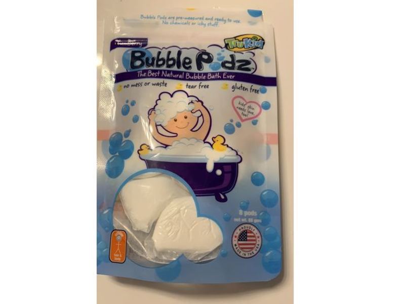 TruKid Bubble Podz Bubble Bath, Yumberry, 8 Podz