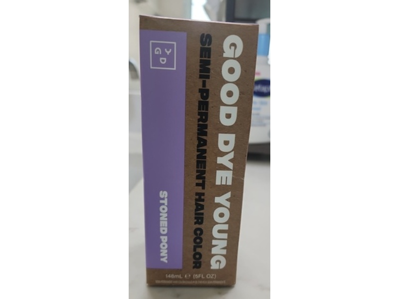 Good Dye Young Semi-Permanent Hair Color, Stoned Pony, 5 fl oz/148 mL