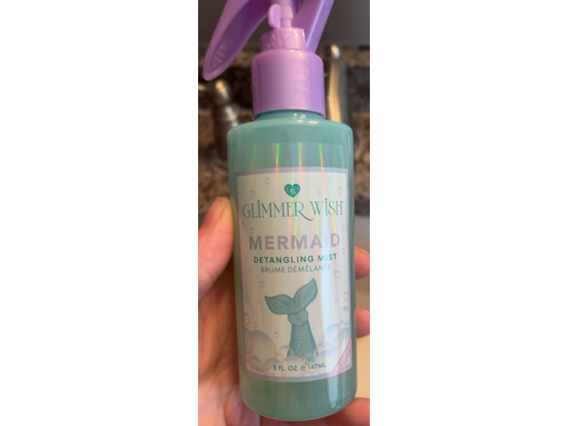 Glimmer Wish Detangling Mist, Mermaid, 5 fl oz/147 mL