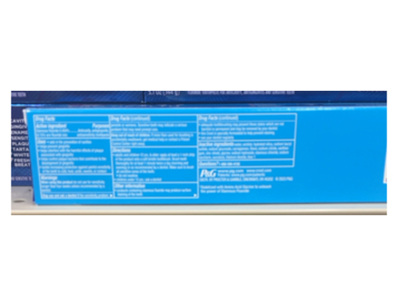 Crest Pro - Health Fluoride Toothpaste, Clean Mint, 5.9 oz/167 g