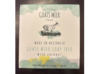 The Natural Goats Milk Soap Trio, Coconut, 3.5 oz/100 g - Image 3