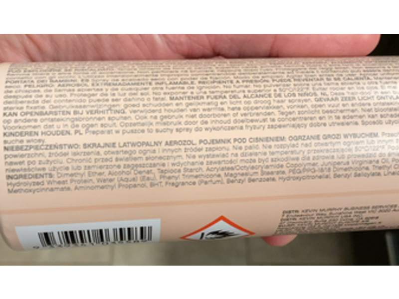 Kevin. Murphy Doo Over Dry Powder Finishing Hairspray, 8.5 oz/250 mL