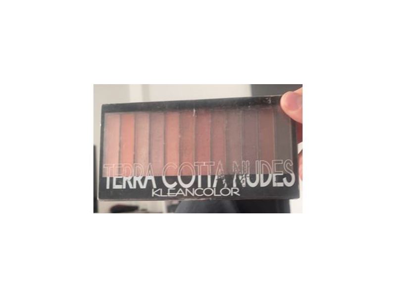 Kleancolor Nude Collection Eyeshadow Palette, Terra Cotta Nudes, 0.42 oz/12 g