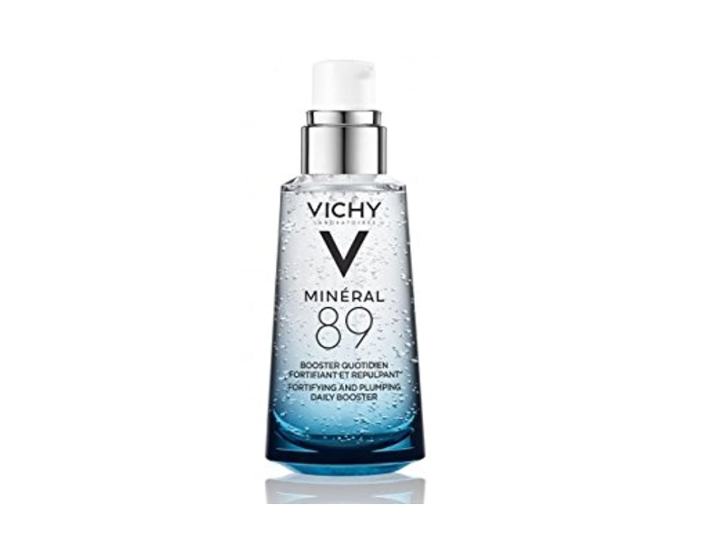 Vichy Laboratories Mineral 89 Hydrating & Plumping Daily Booster, Hyaluronic + Polyglutamic Acids, 50 mL