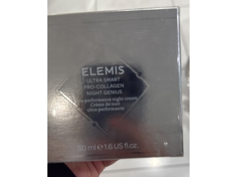 Elemis Ultra Smart Pro-Collagen Night Genius Night Cream, 1.6 fl oz/50 mL