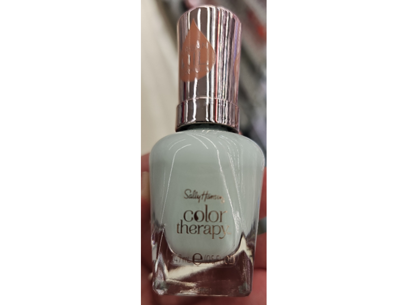 Sally Hansen Color Therapy Nail Polish, Cool As A Cucumber, 0.5 fl oz/1.47 mL