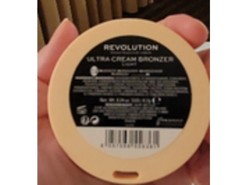 Revolution Ultra Cream Bronzer, Light, 0.42 fl oz
