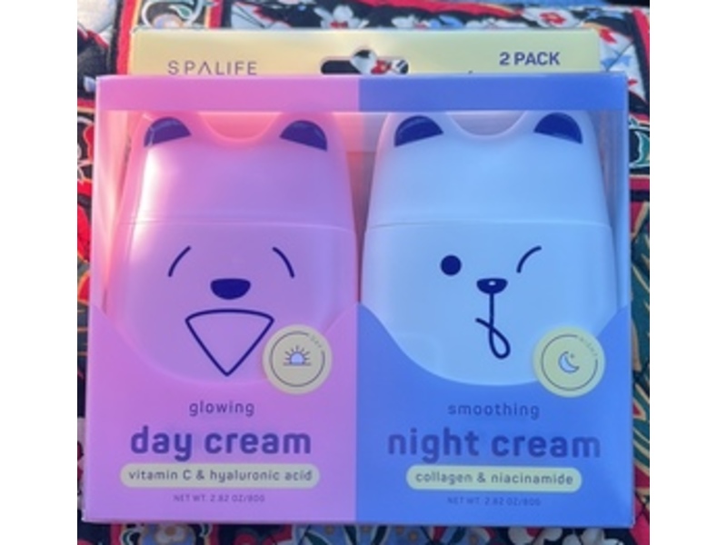 Spalife Glowing & Smoothing Day & Night Cream, 2.82 oz/80 g