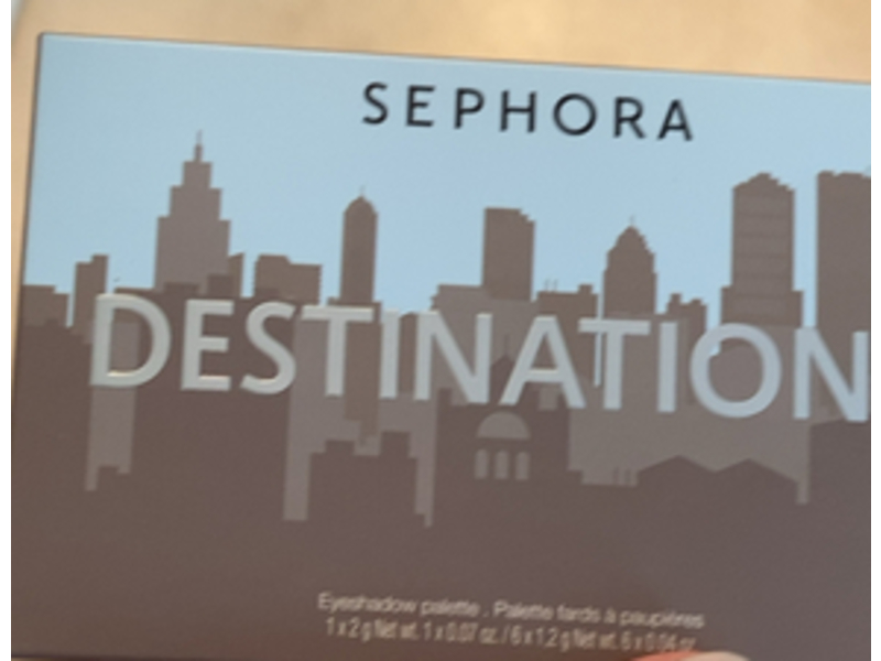 Sephora Collection Destinations Eyeshadow Palette, Concrete Jungle, 0.07 oz/12 g