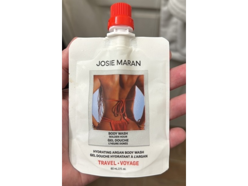 Josie Maran Body Wash, Golden Hour, 2 fl oz/60 mL