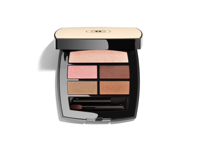 Chanel Les Beiges Healthy Glow Natural Eyeshadow Palette, Soft, 0.16 oz/4.5 g