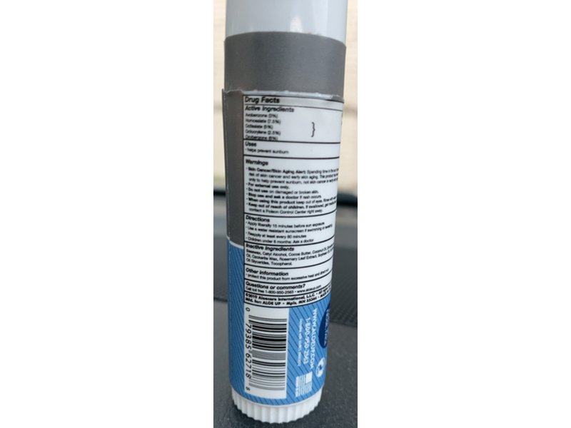 Aloe Up Sport Sunscreen Stick, SPF 30