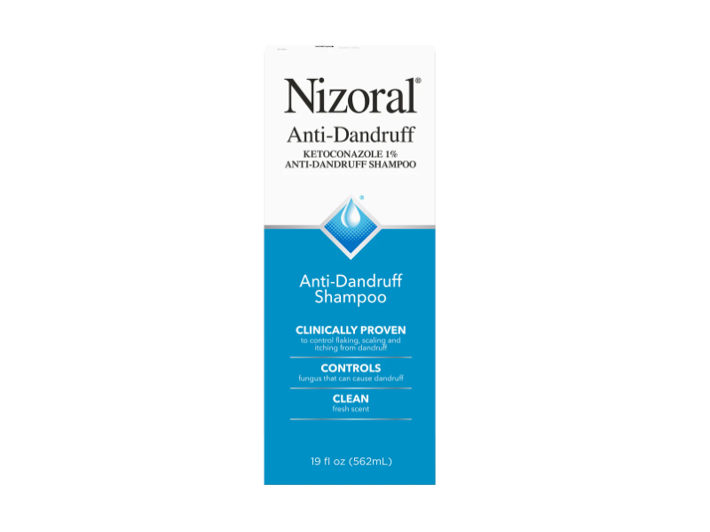 Nizoral Anti-Dandruff Shampoo, Ketoconazole 1%, 19 fl oz/562 mL