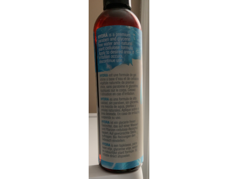 Intimate Earth Hydra Natural Glide, 8 oz/240 mL