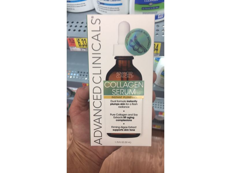 advanced clinicals collagen face serum
