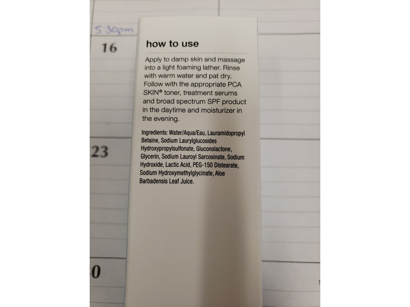 PCA Skin Cleanse Facial Wash, Oily/Problem, 7 fl oz