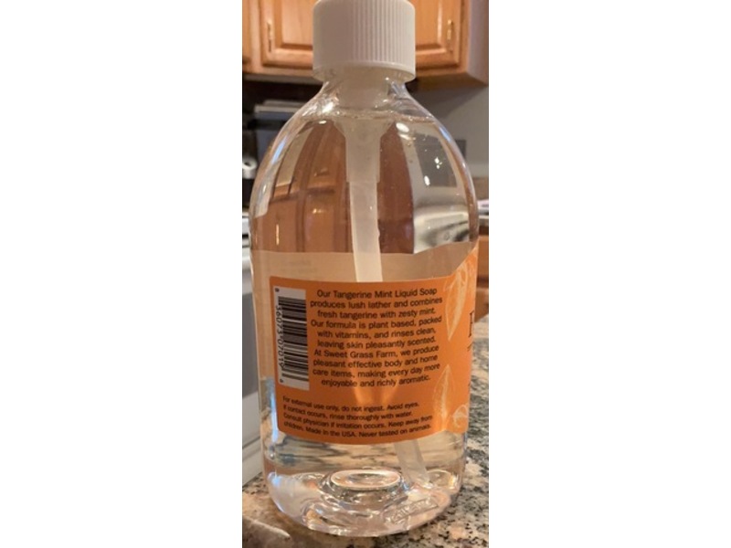 Farmhouse Liquid Soap, Tangerine Mint, 16.9 oz/500 mL