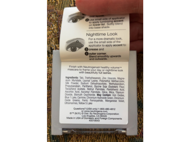 Neutrogena Nourishing Eye Duo, 50 Starry Night, 0.14 oz/4.0 g