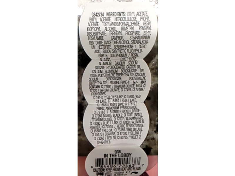 Essie Nail Polish, 935 In The Lobby, 0.46 fl oz/13.5 ml