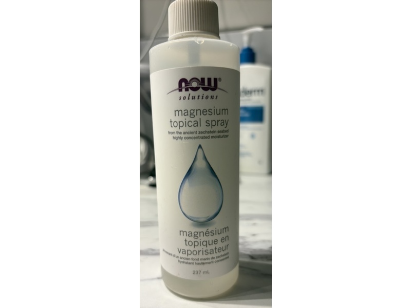 Now Solutions Magnesium Topical Spray, 8 fl oz/237 mL