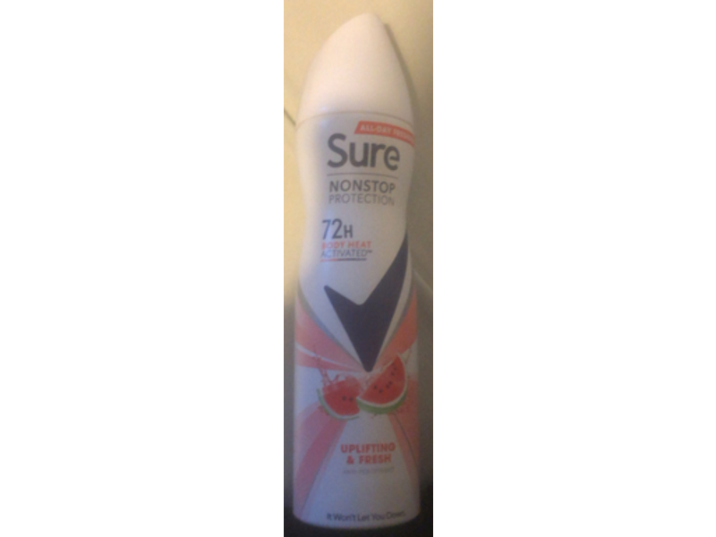 Sure Uplifting & Fresh Antiperspirant Spray, 150 mL
