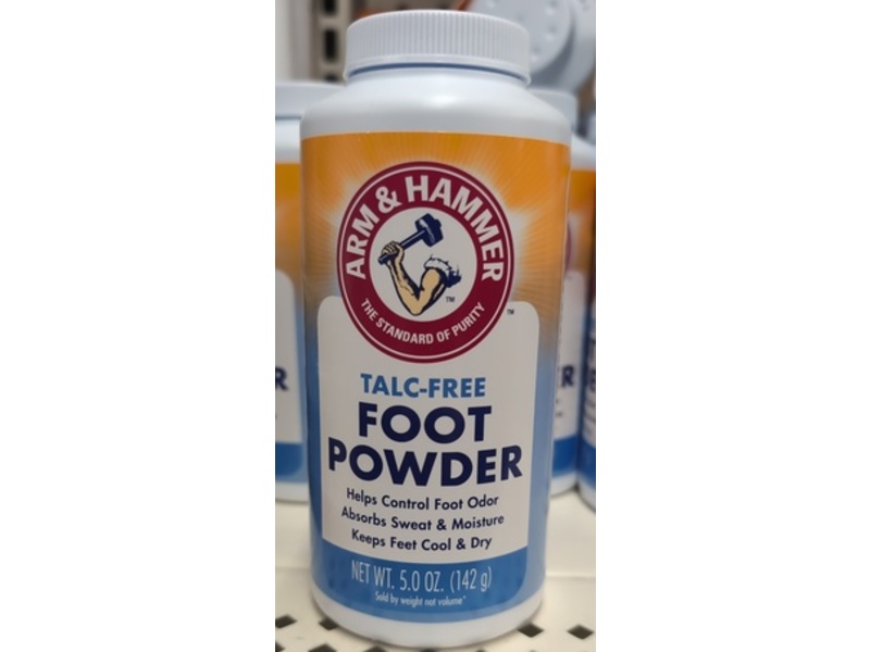Arm & Hammer Talc Free Foot Powder, 5 oz/142 g, Pack Of 2