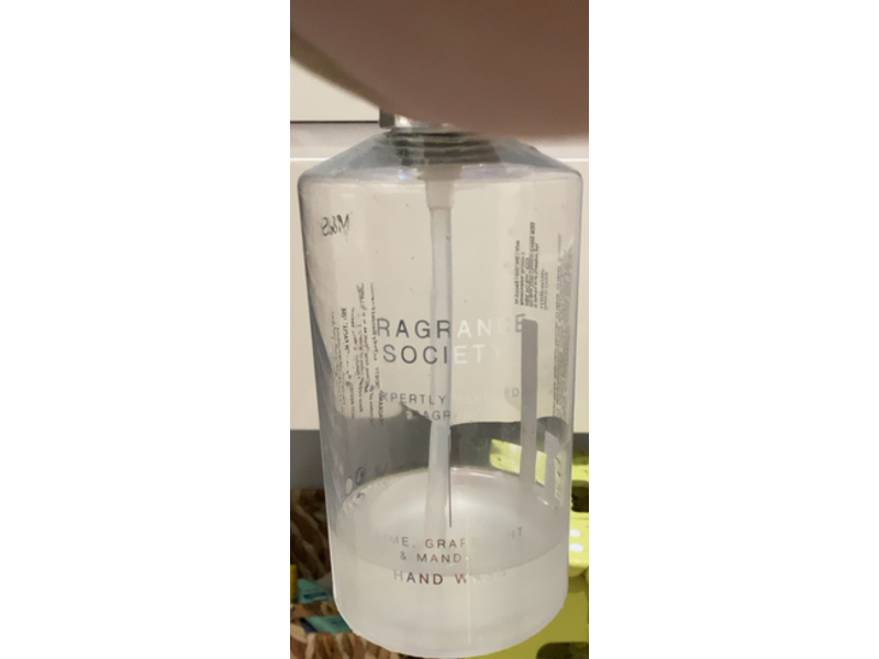 Mark & Spencer Fragrance Society Hand Wash, Lime + Grapefruit & Mandarin, 400 mL