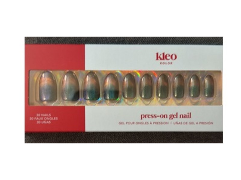 Kleo Kolor Press-On-Gel Nail, 30 Count