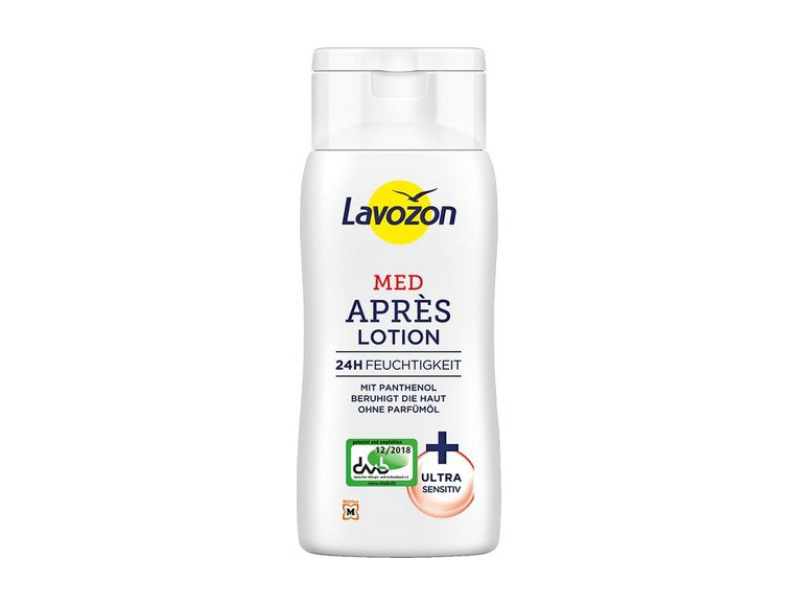 Lavozon Med After-Hour Lotion, Ultra Sensitive, 200 mL