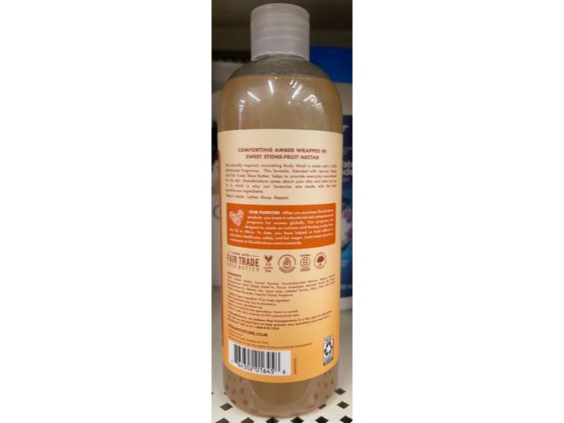 Sheamoisture Nourishing Body Wash, Apricot & Honey, 19.8 fl oz/586 mL