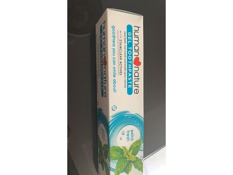 Human Nature Natural Gel Toothpaste Extra Fresh 200g