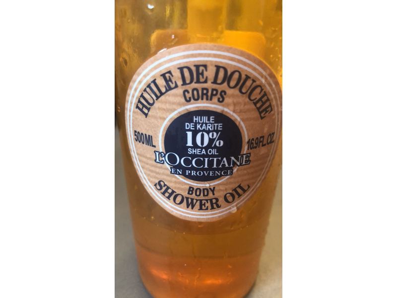 L'occitane En Provence Body Shower Oil, 16.9 fl oz/500 mL