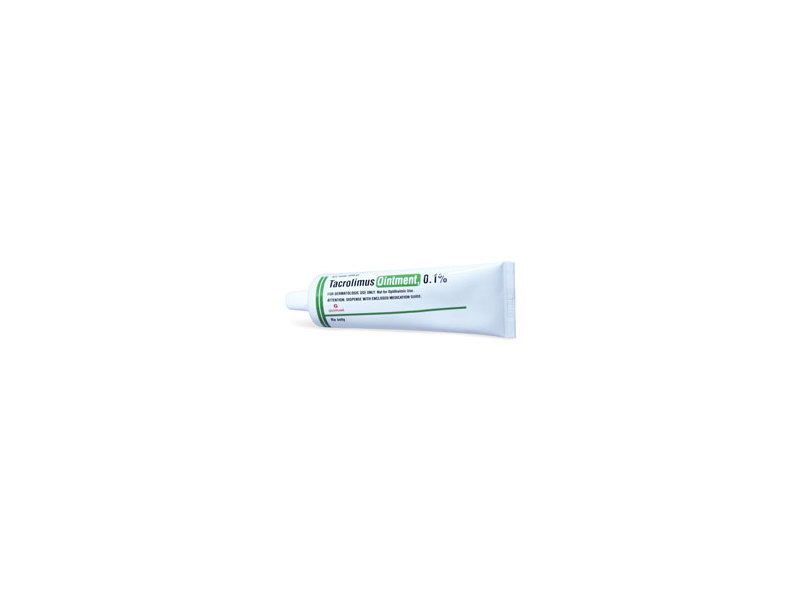 Tacrolimus Ointment 0.1% 60g, Glenmark (RX),
