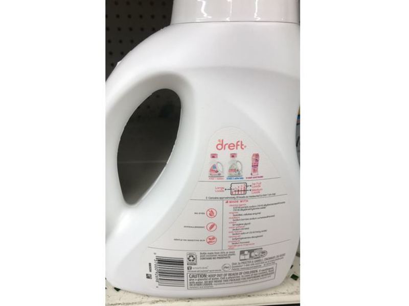 Dreft Liquid Laundry Detergent, 25 Loads, 40 fl oz/1.18 L