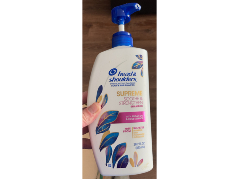 Head & Shoulders Supreme Shampoo, Argan Oil & Rose Essence, 28.2 fl oz/835 mL