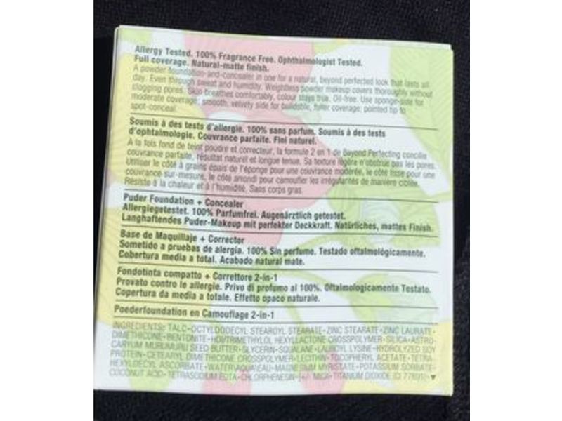 Clinique Beyond Perfecting Powder Foundation + Concealer, 8 Gold Neutral, 0.51 oz/14.5 g