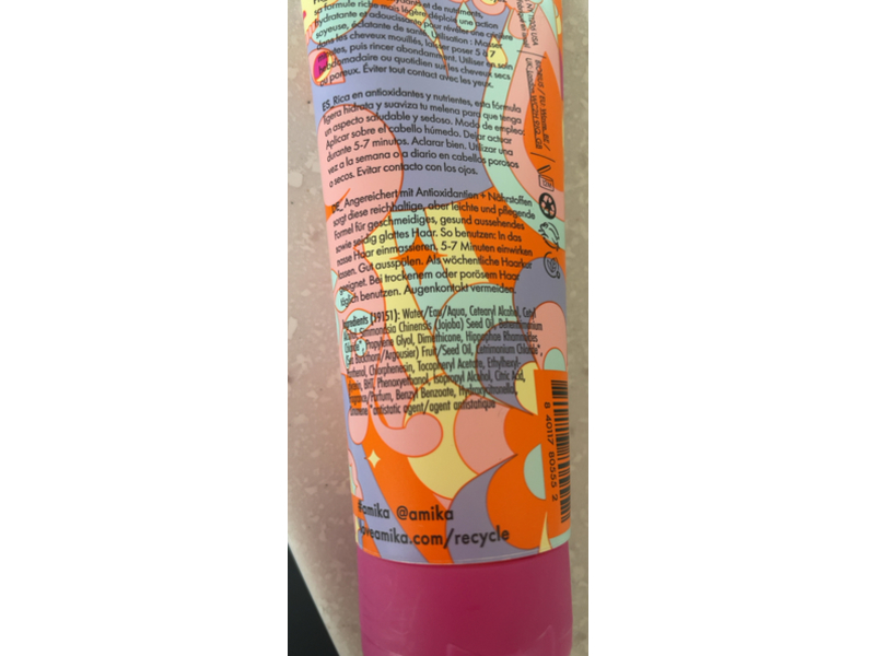 Amika Soulfood Nourishing Mask, 3.3 fl oz/100 mL