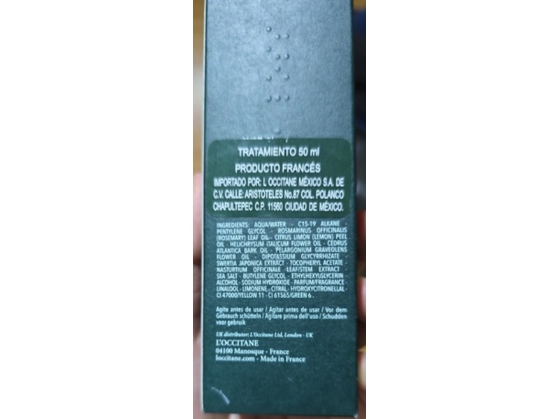 L'Occitane en Provence Anti-Hair Loss Advanced Scalp Treatment, 1.6 fl oz/50 mL