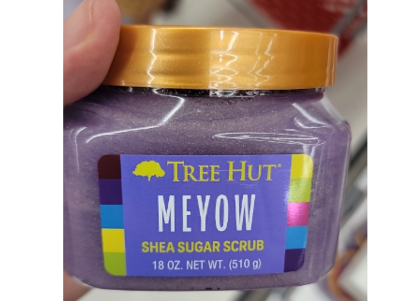 Tree Hut Shea Sugar Scrub, Meyow, 18 oz/510 g