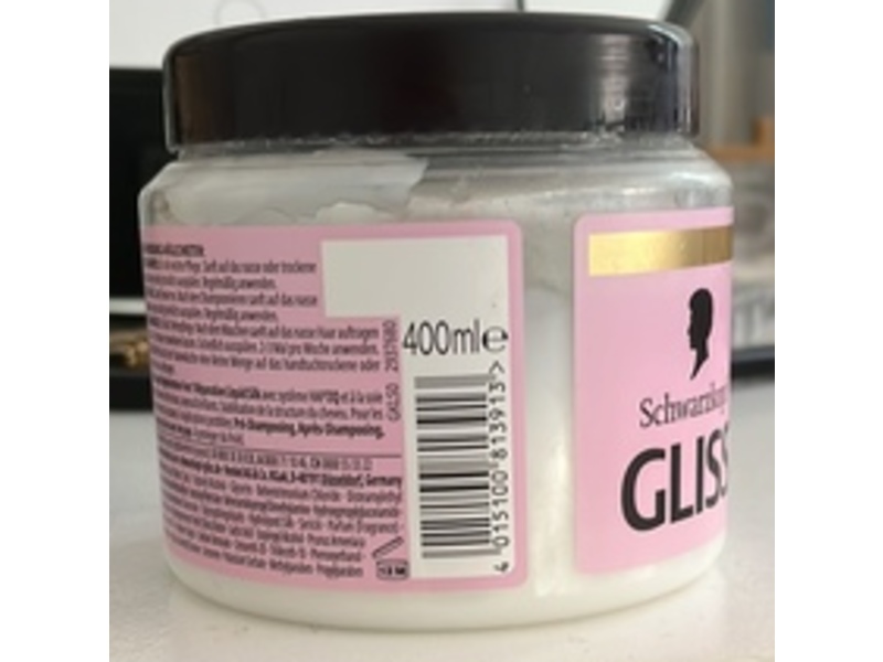 Schwarzkopf Gliss Liquid Silk 4-In-1 Bonding Hair Mask, 400 mL