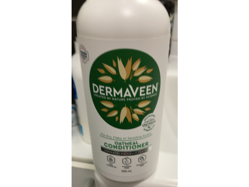 DermaVeen Daily Nourish Conditioner, Oatmeal, 500 mL