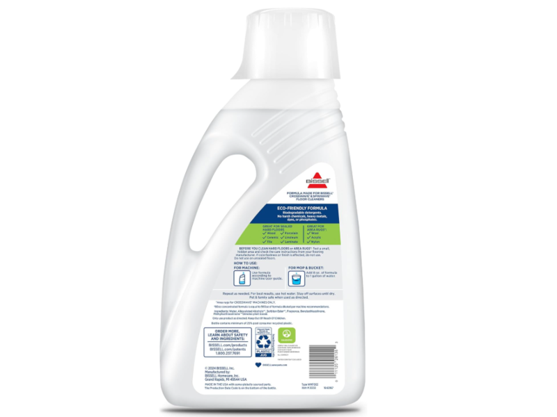 Bissell Simply Multi-Surface Formula, Citrus Fresh, 80 fl oz/2.36 L
