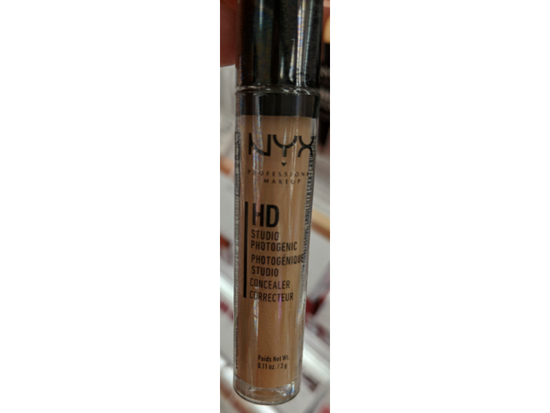 NYX Professional Makeup HD Studio Photogenic Concealer, Nude Beige, 0.11 oz/3 g