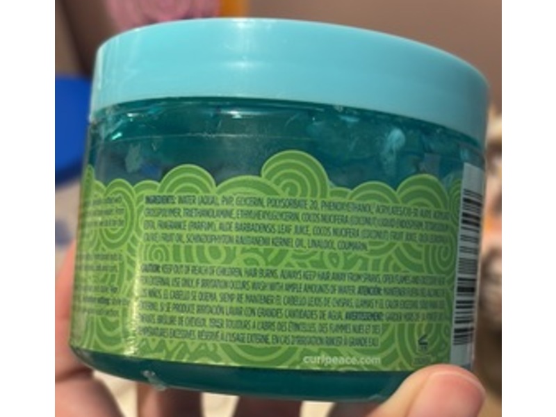 Just For Me Kids Curl Peace Children's Hair Gel, Aloe Vera & Coconut Water, 12 fl oz/340 g