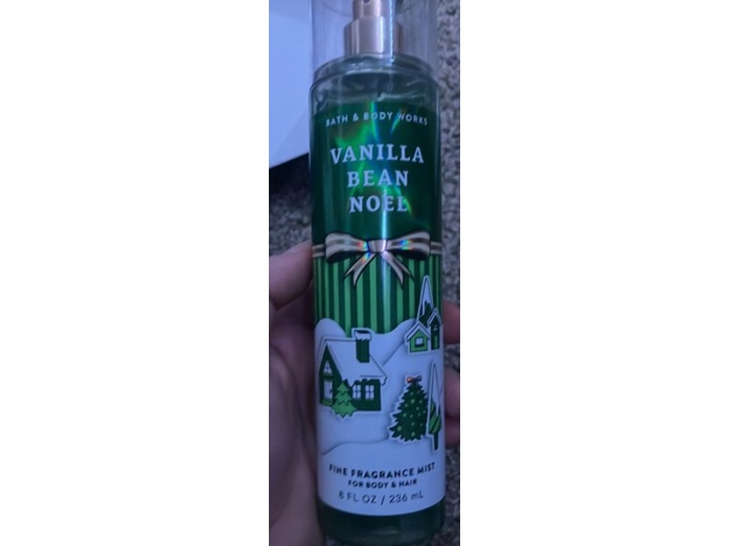 Bath & Body Works Fine Fragrance Mist , Vanilla Bean Noel, 8 fl oz/236 mL