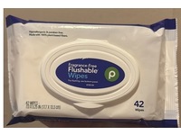 Publix Flushable Wipes, Fragrance Free, 42 Count - thumbnail 2