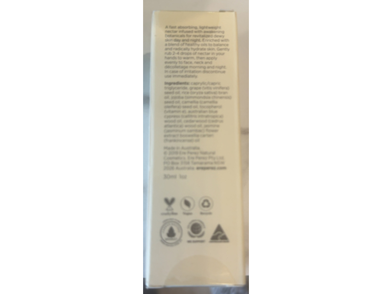 Ere Perez Australian Blue Cypress Face Nectar, 1 fl oz/ 30 mL